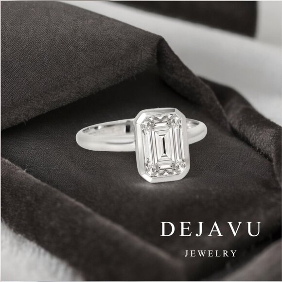 2 Carat Lab Grown Diamond Ring - Picture 1 of 8